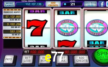 Descubra o Mundo do Cassino Online com e77